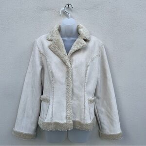 Mudd Cream Teddy Jacket